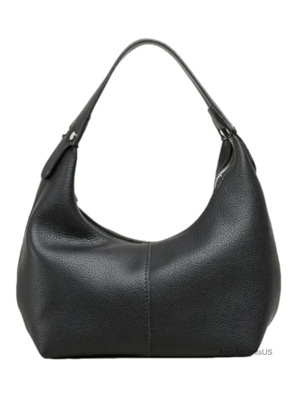 Trendy Crescent Shoulder Bag Women's PU Leather Hobo Tote Handbag Slouchy
